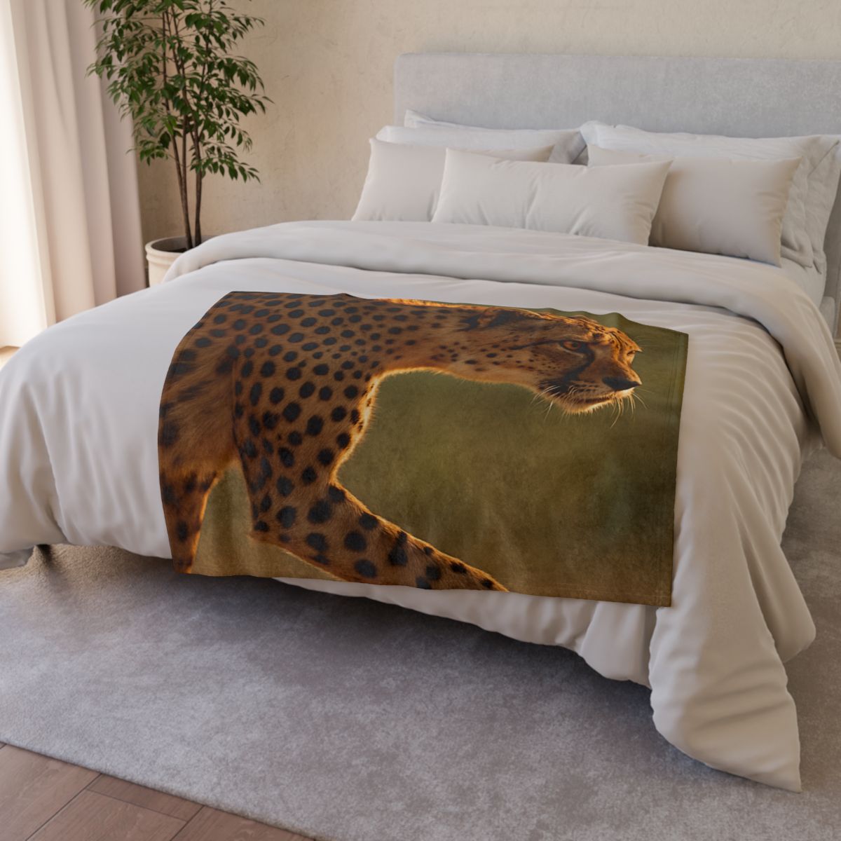 Cheetah Silent Sprint warm winter blankets