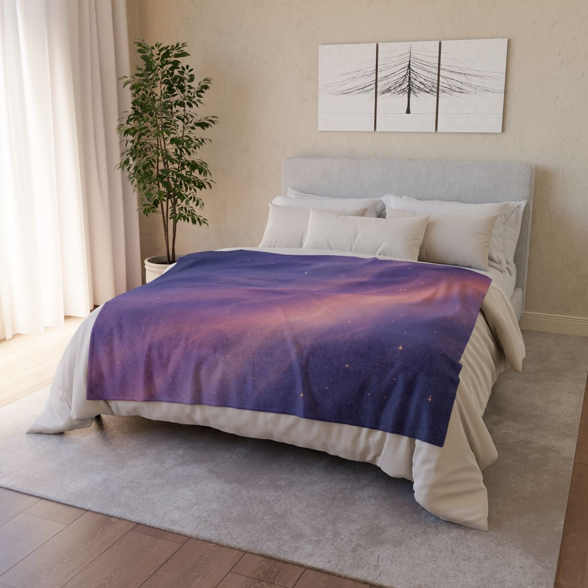 Chromatic Dust Tide Tapestry warm winter blankets