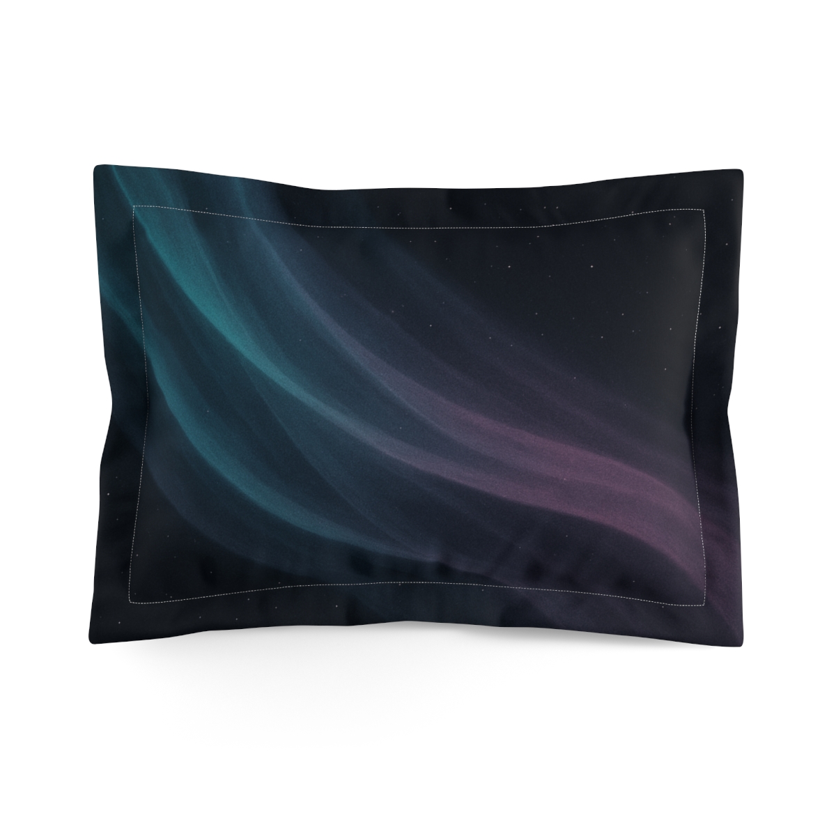 Chromatic Ion Veil Drift designer printed pillows