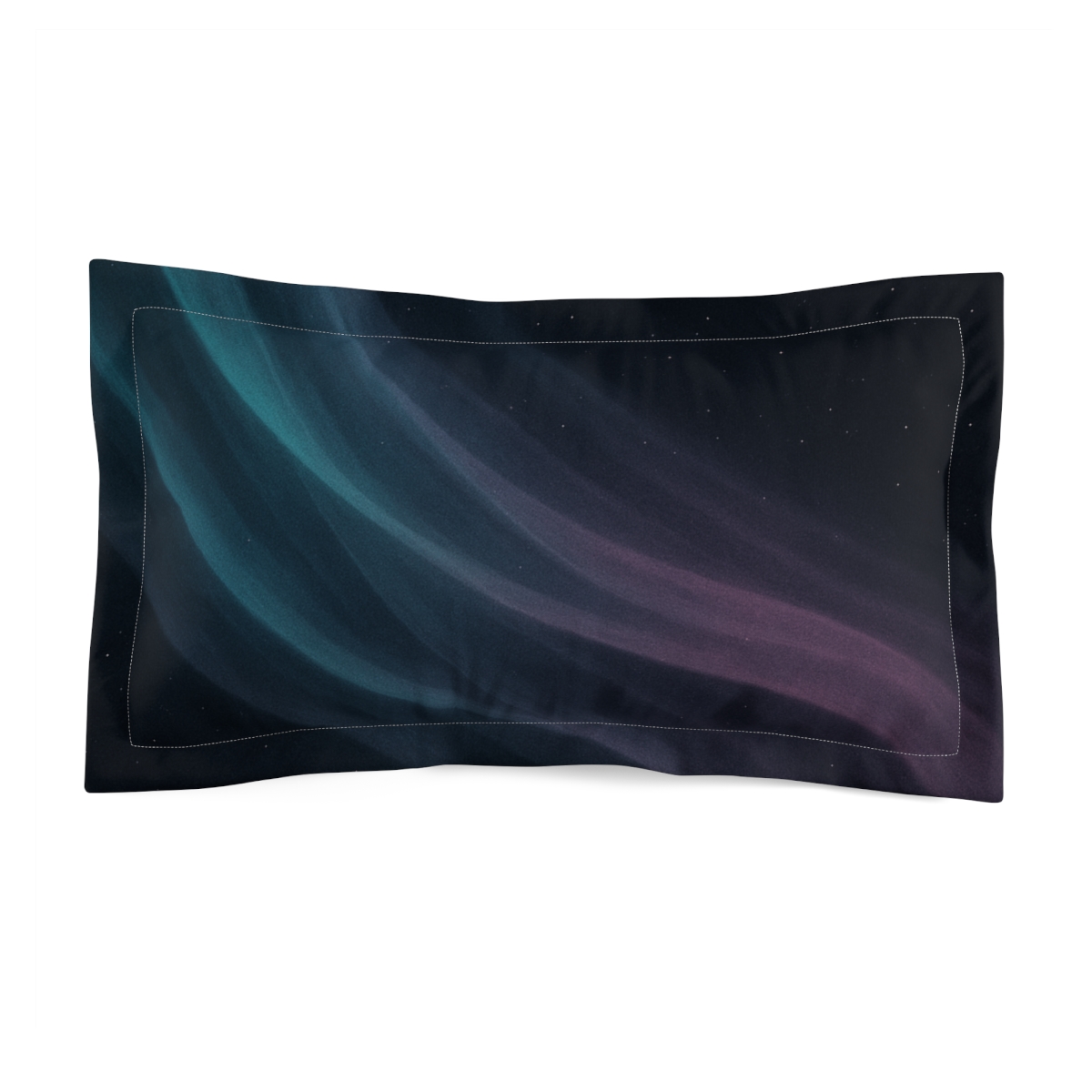 Chromatic Ion Veil Drift designer printed pillows
