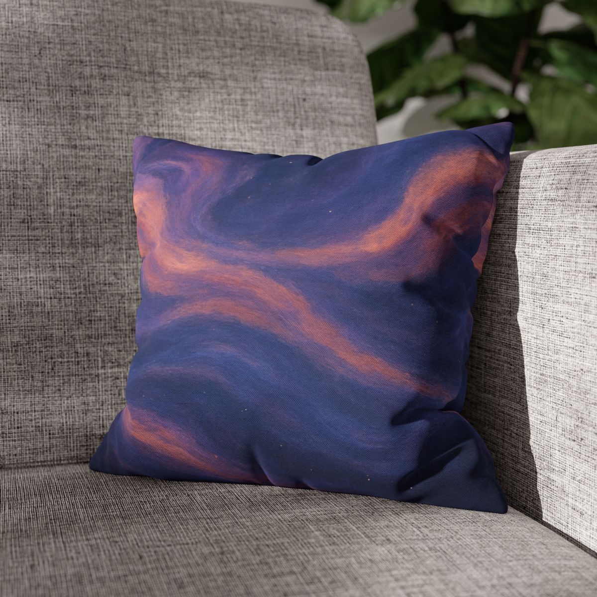 Chromatic Nebula Tapestry comfortable bedding pillow covers
