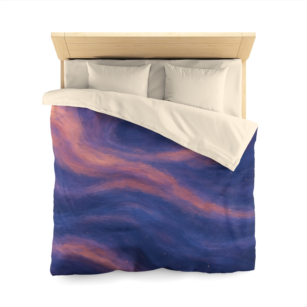 Chromatic Nebula Tapestry personalized bedding duvets