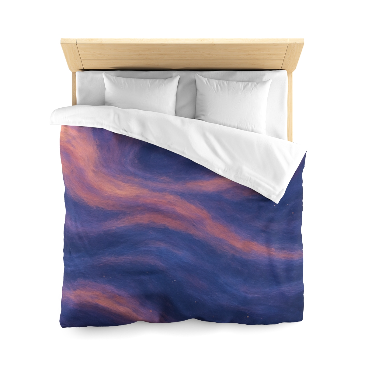 Chromatic Nebula Tapestry personalized bedding duvets