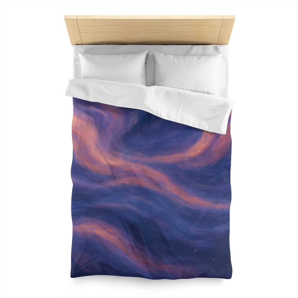 Chromatic Nebula Tapestry personalized bedding duvets