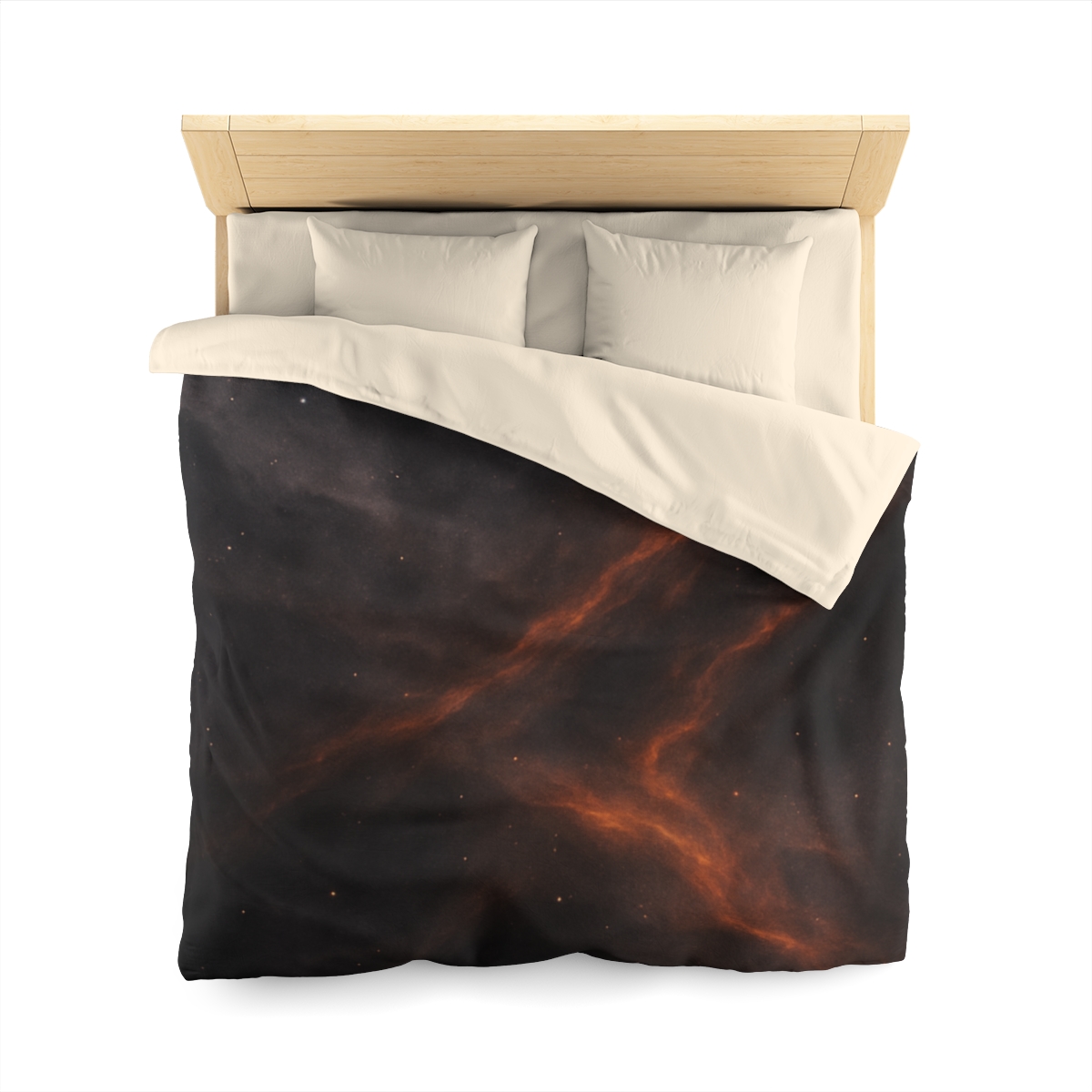 Cinder Filament Drift personalized bedding duvets