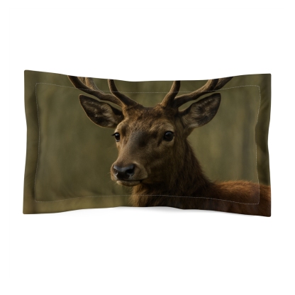 Cinder Gaze Red Deer designer printed pillows