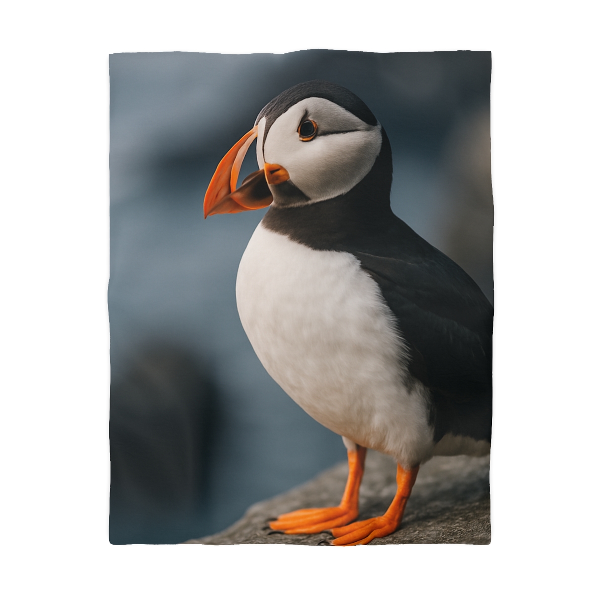 Cliff Breeze Atlantic Puffin designer printed duvets