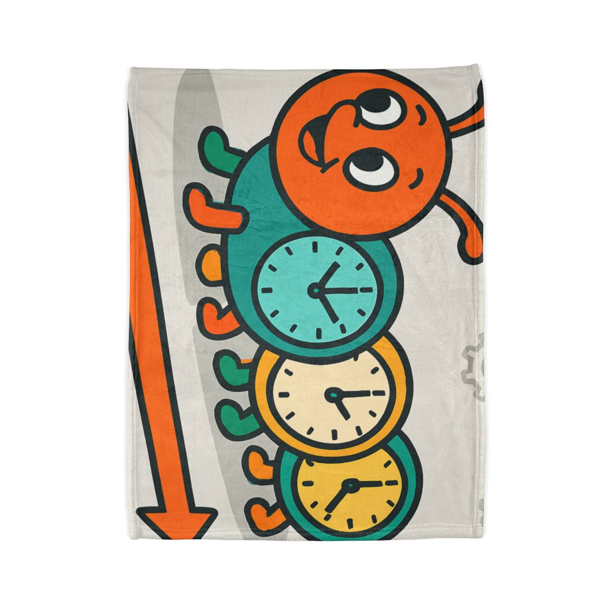 Clockwork Caterpillar Time Trek warm winter blankets