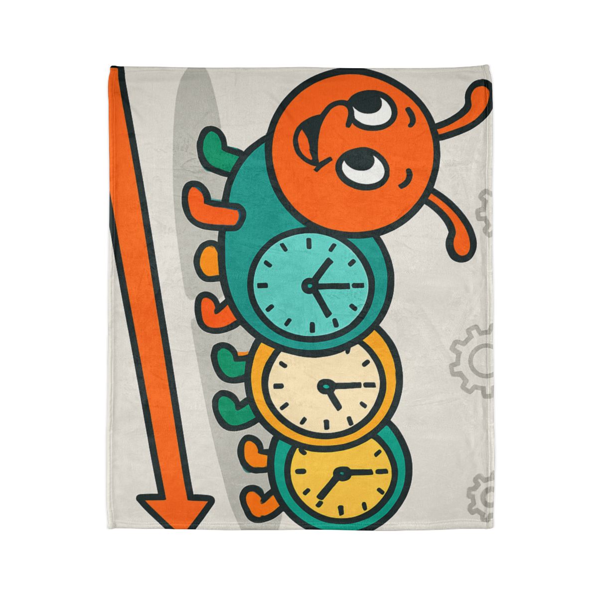 Clockwork Caterpillar Time Trek warm winter blankets