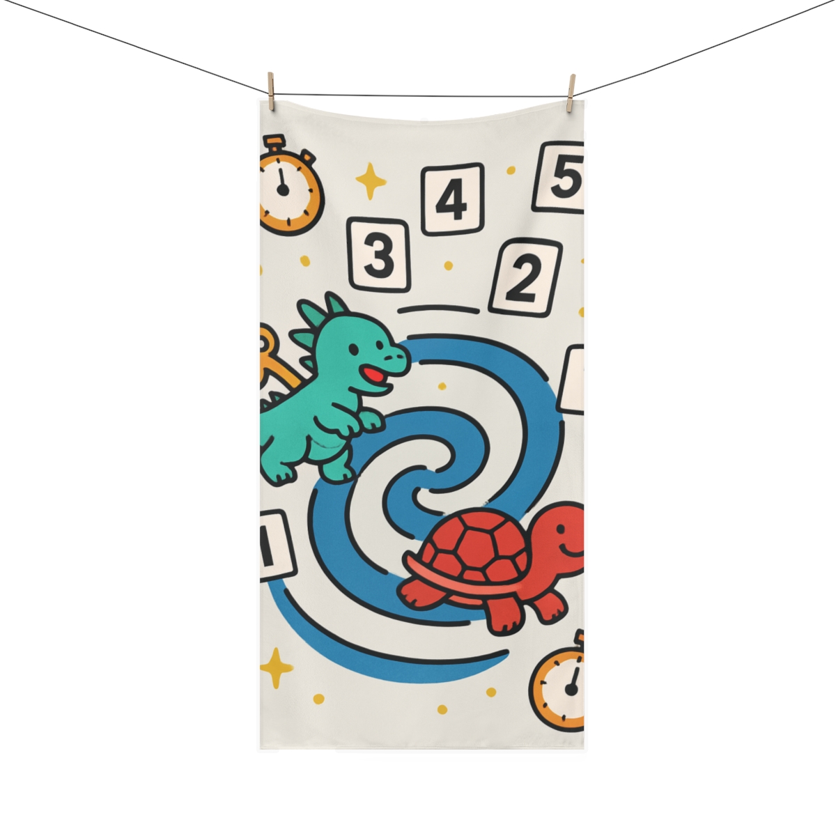 Clockwork Dragon Time Dilation Race unique gift towels
