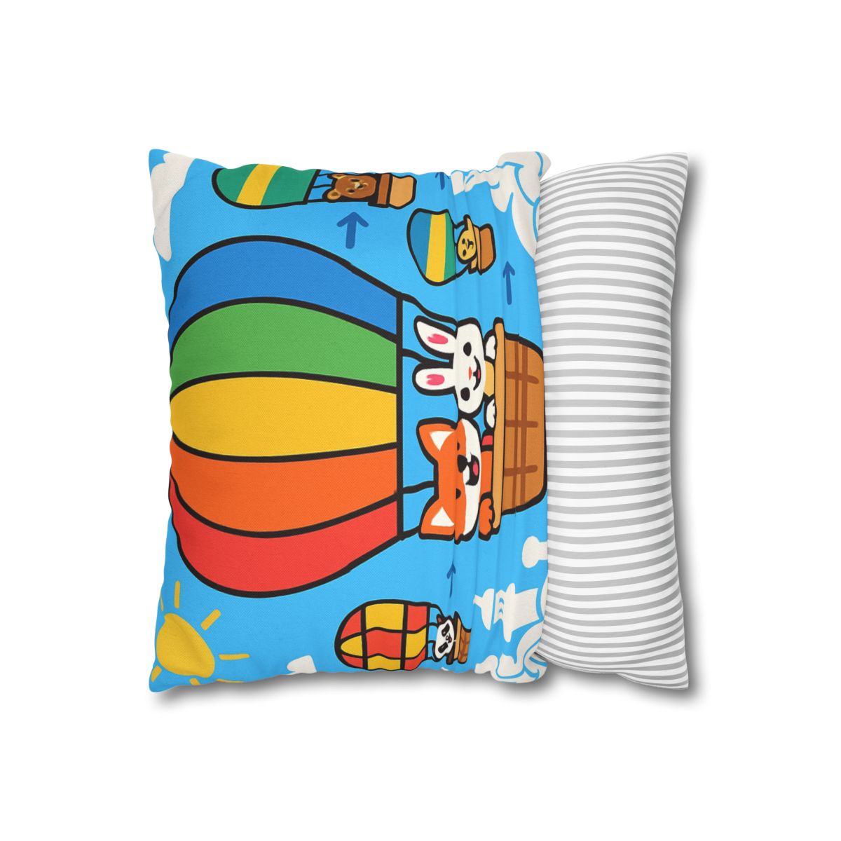 Cloud City Balloon Race custom pillow cases