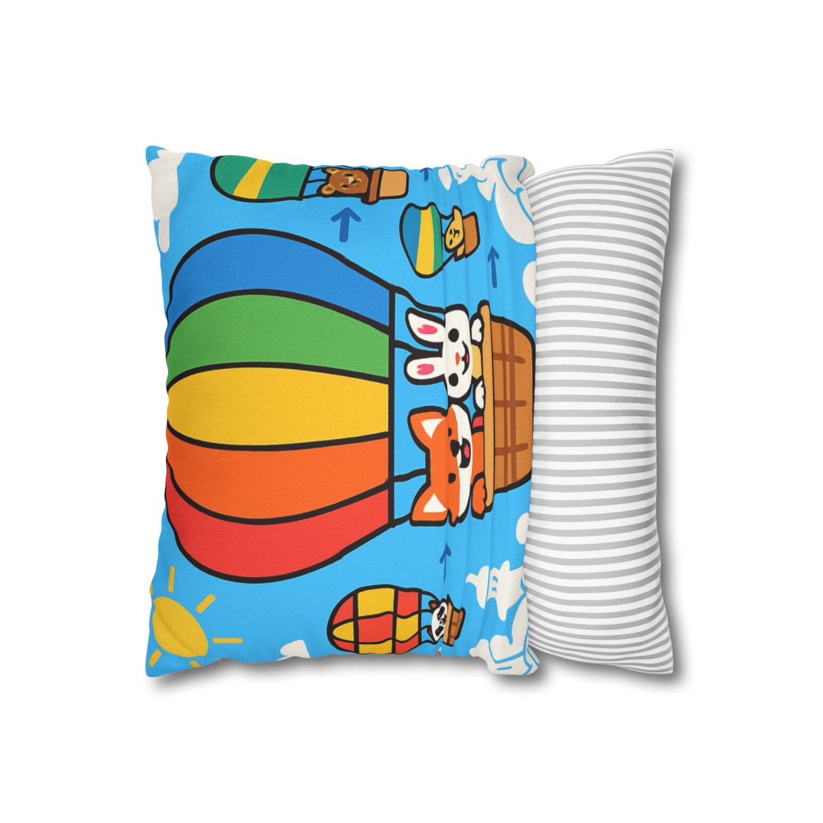 Cloud City Balloon Race custom pillow cases