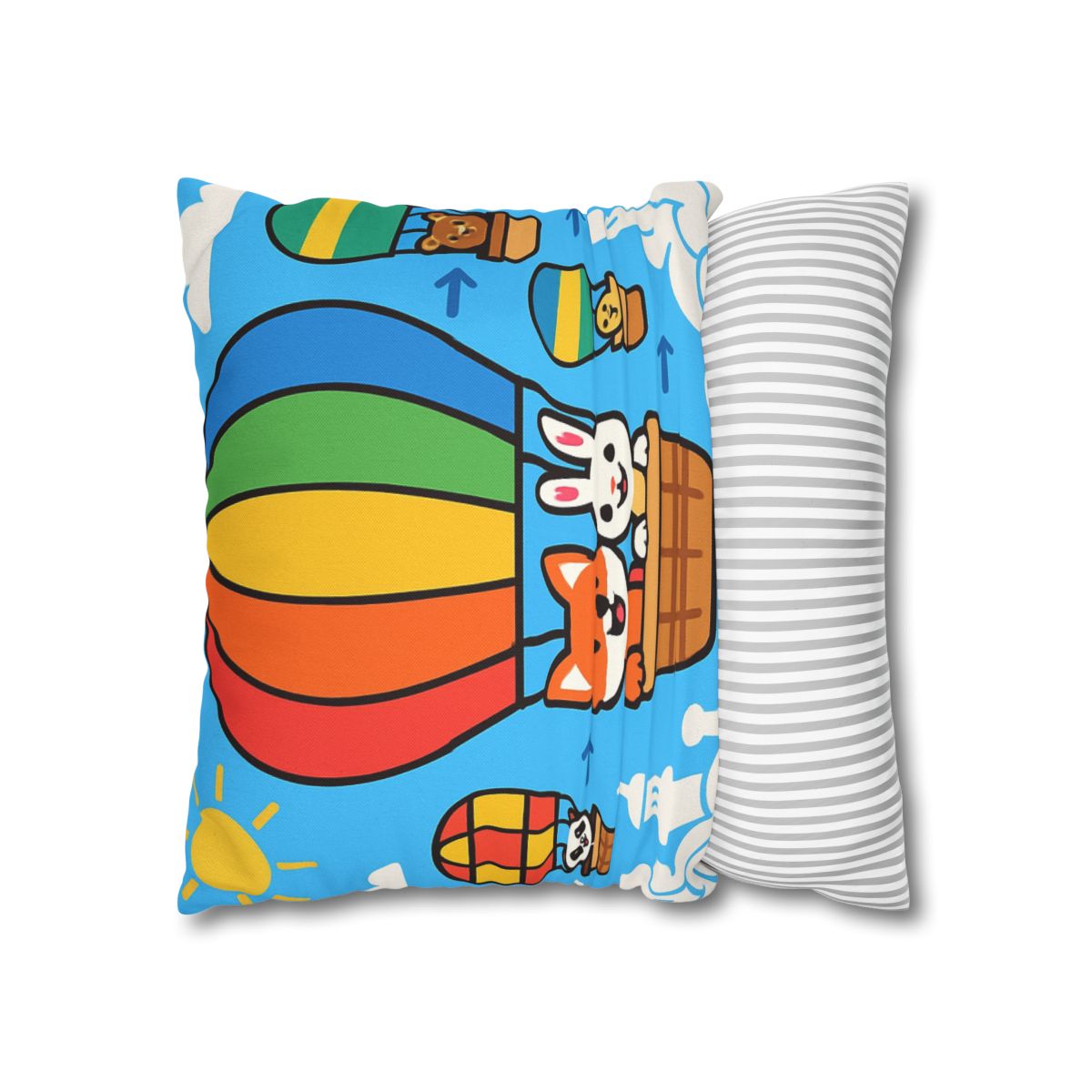 Cloud City Balloon Race custom pillow cases