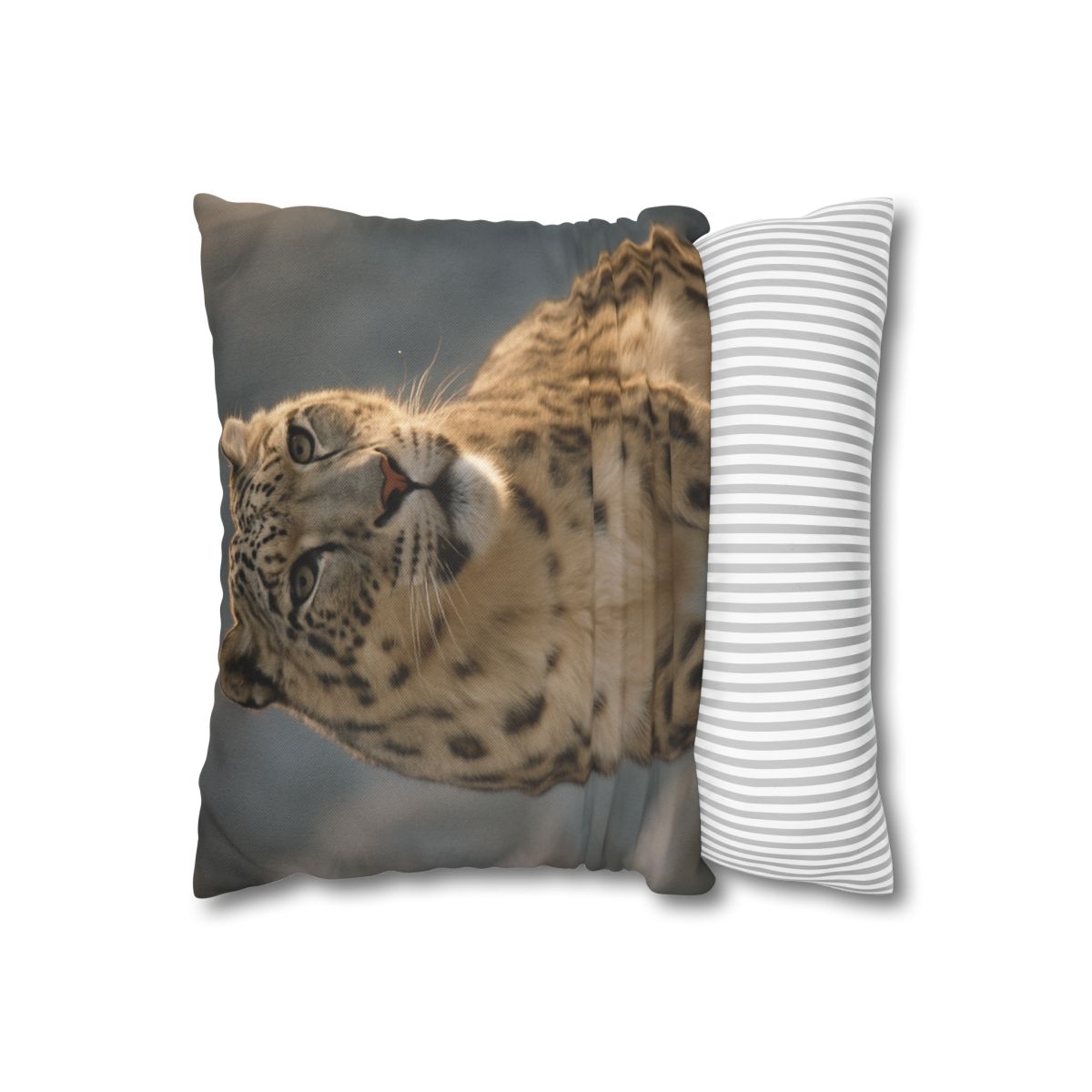 Cloud Crest Snow Leopard trendy patterned pillow cases