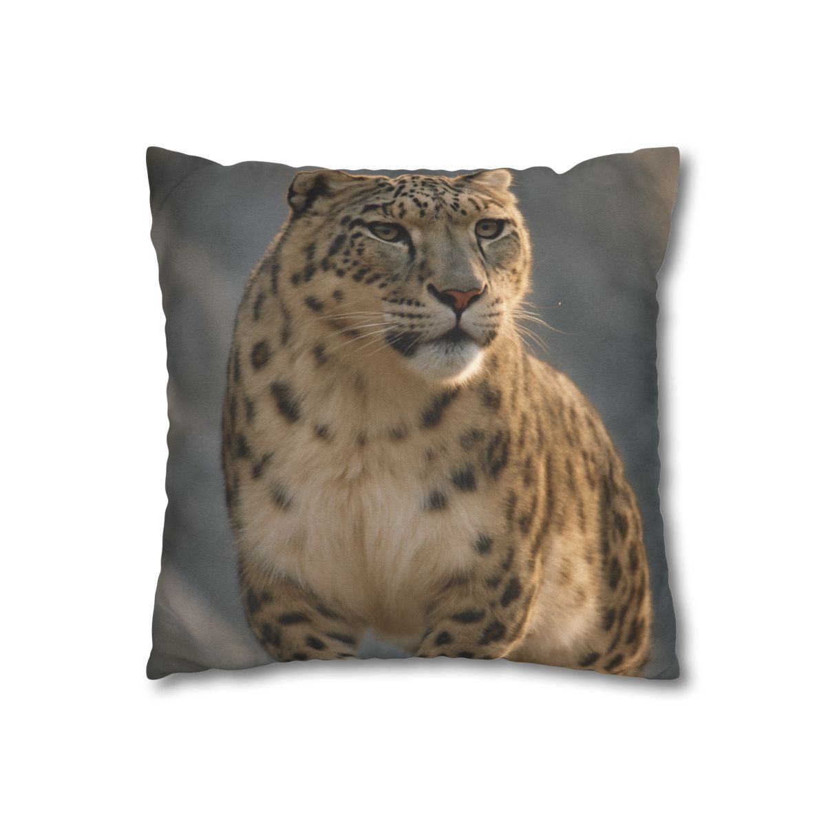 Cloud Crest Snow Leopard trendy patterned pillow cases