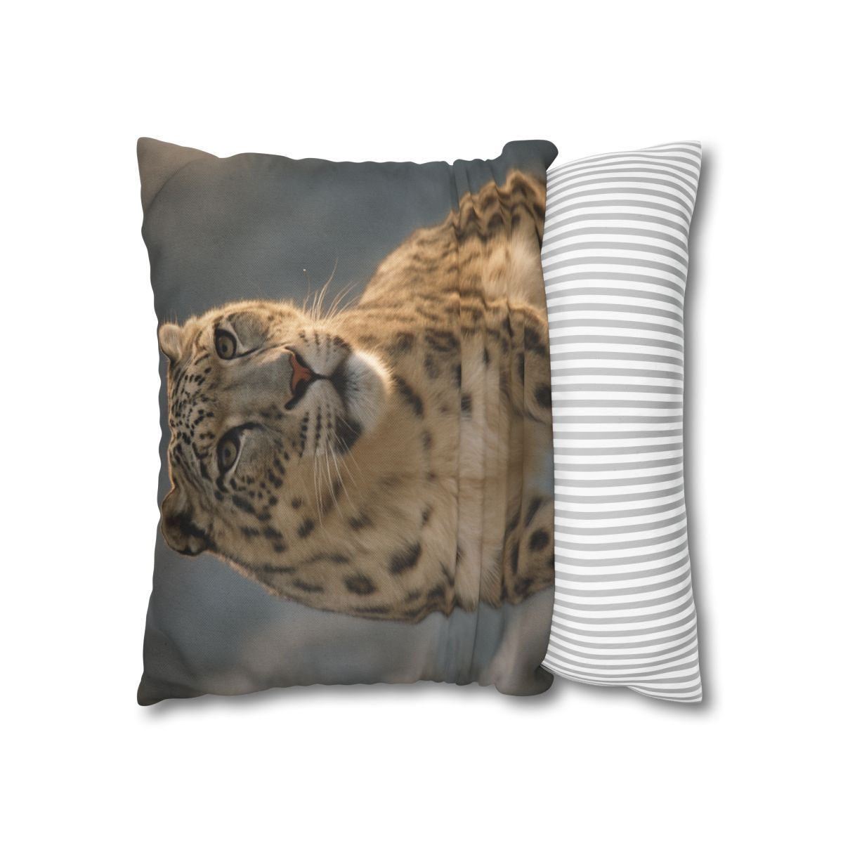Cloud Crest Snow Leopard trendy patterned pillow cases