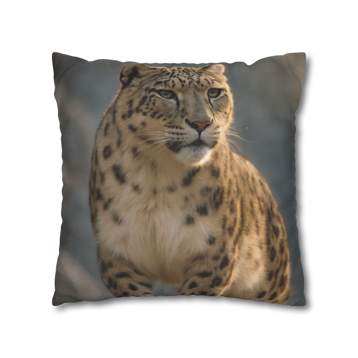 Cloud Crest Snow Leopard trendy patterned pillow cases