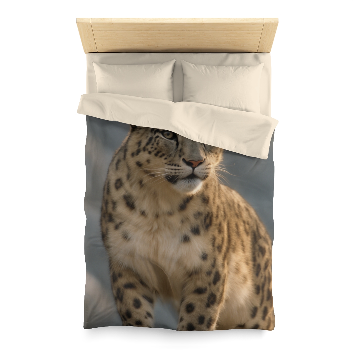 Cloud Crest Snow Leopard stylish duvet covers