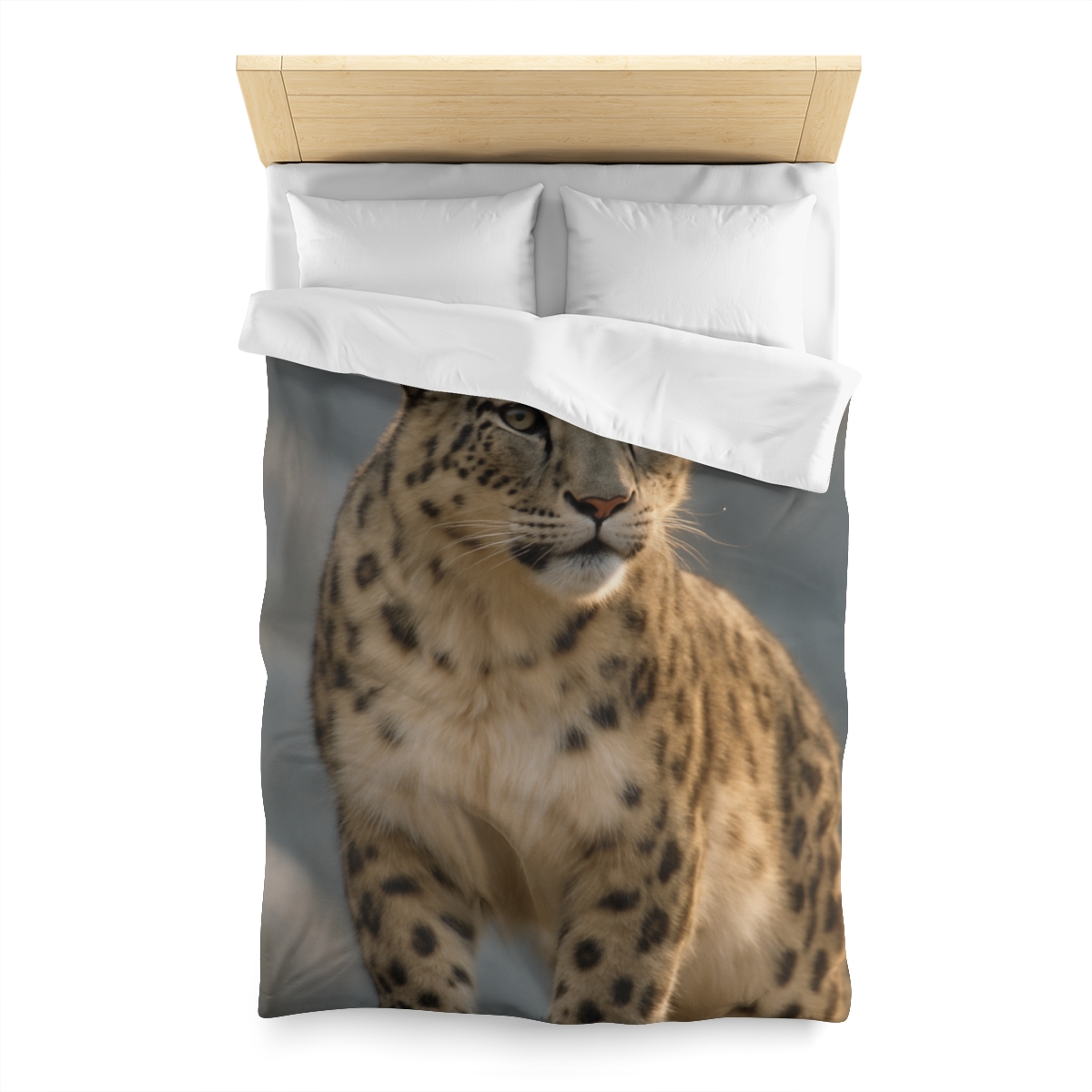 Cloud Crest Snow Leopard stylish duvet covers