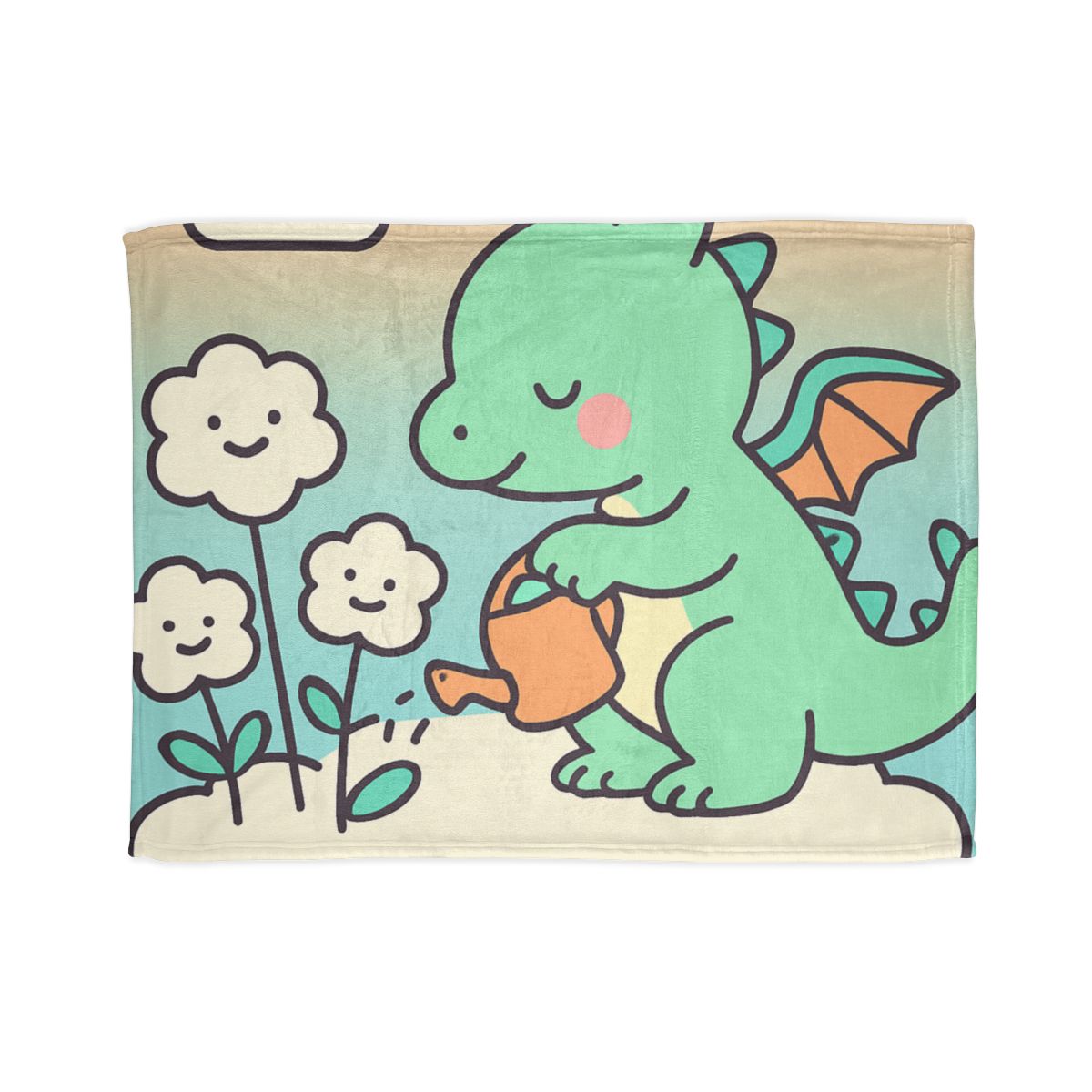 Cloud Garden Dragon stylish throw blankets