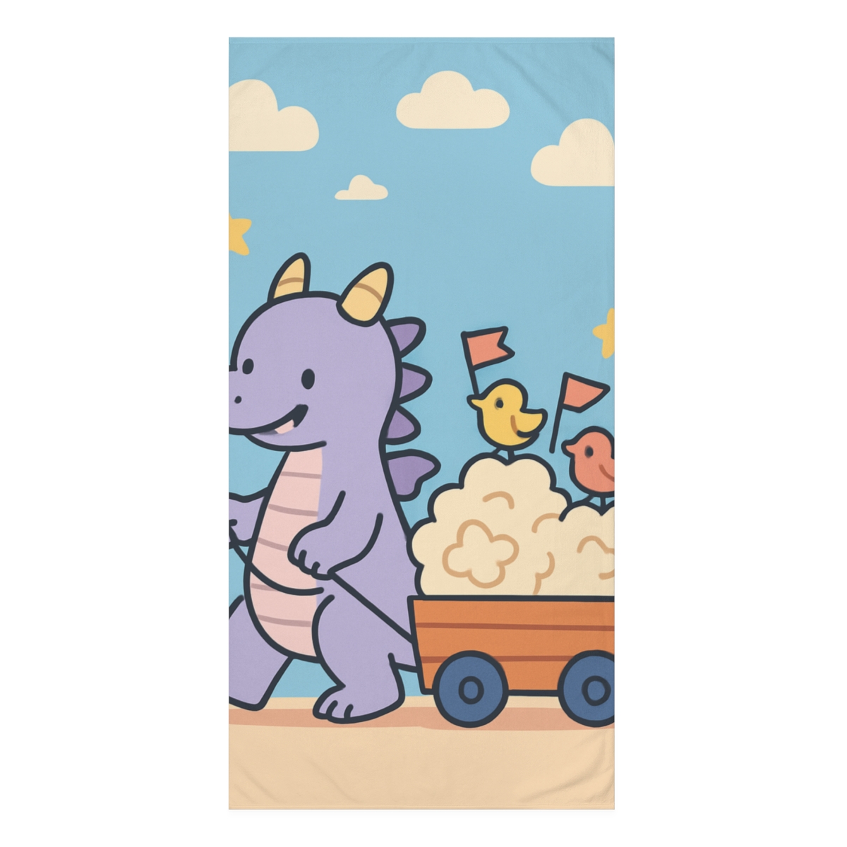 Cloud Garden Dragon Parade soft cotton towels
