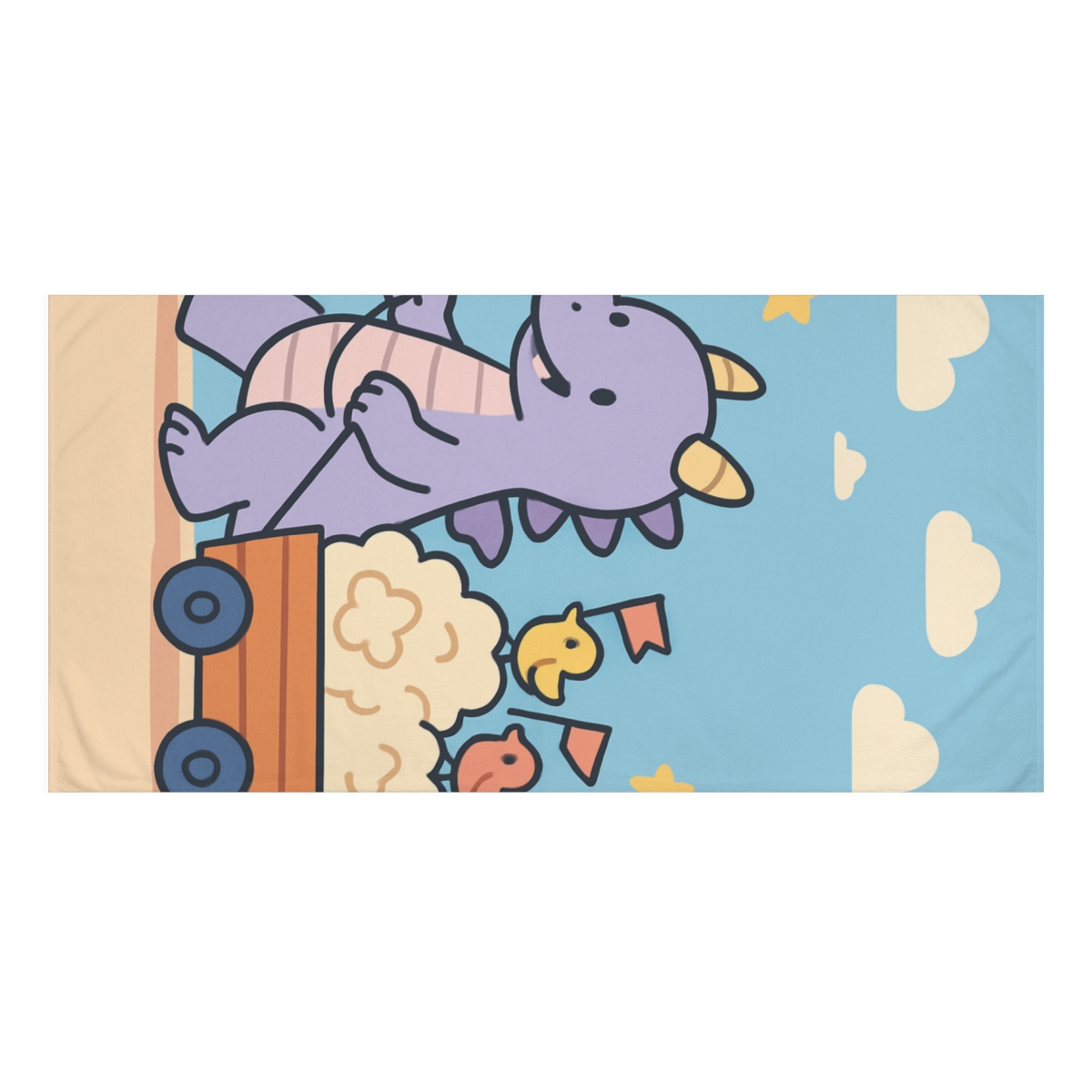 Cloud Garden Dragon Parade soft cotton towels