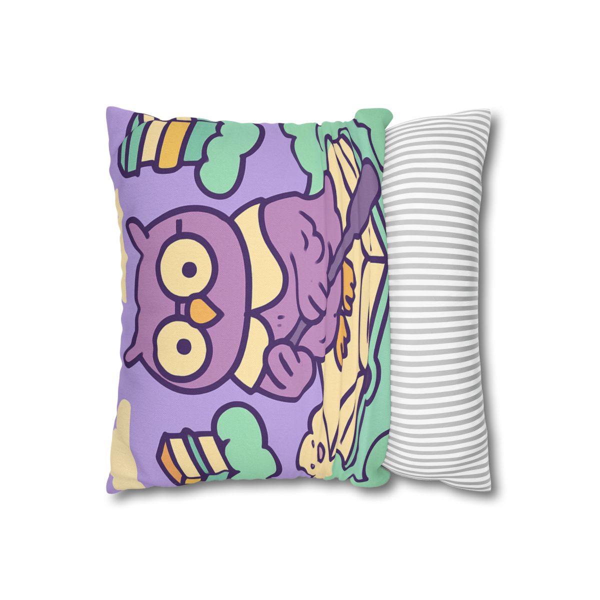 Cloud Library Owl Boat trendy patterned pillow cases