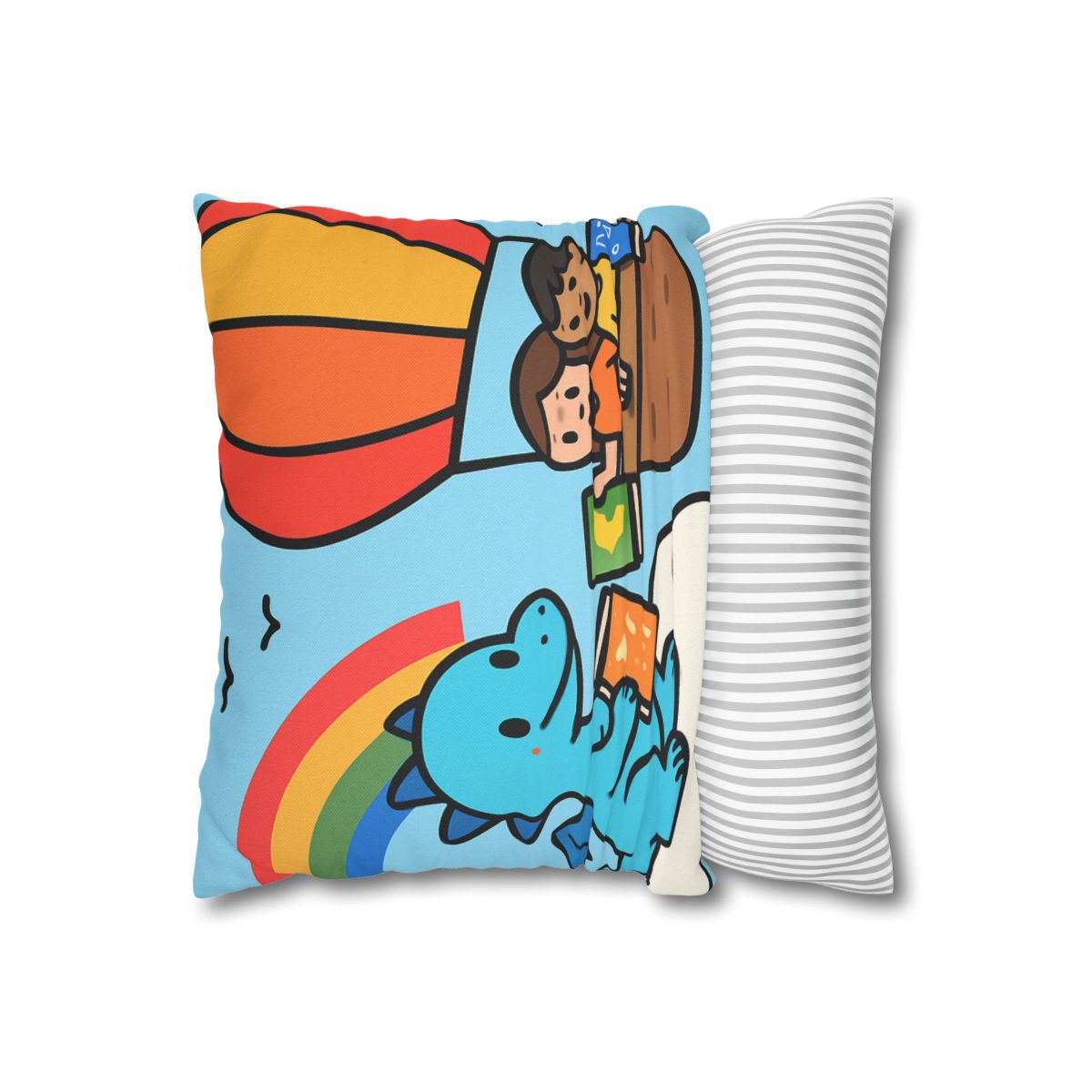 Cloud Library Run By A Gentle Dragon unique gift pillow cases