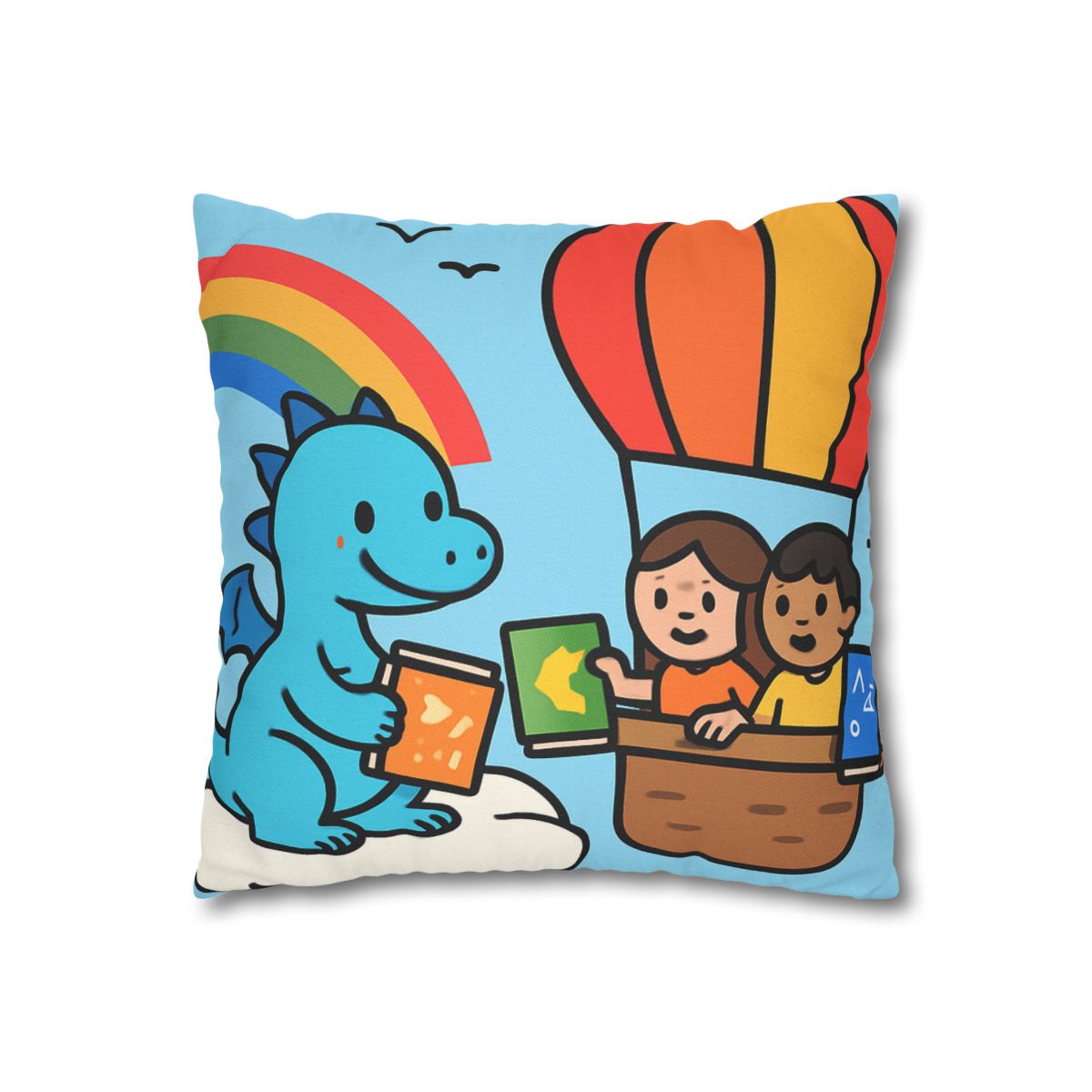 Cloud Library Run By A Gentle Dragon unique gift pillow cases
