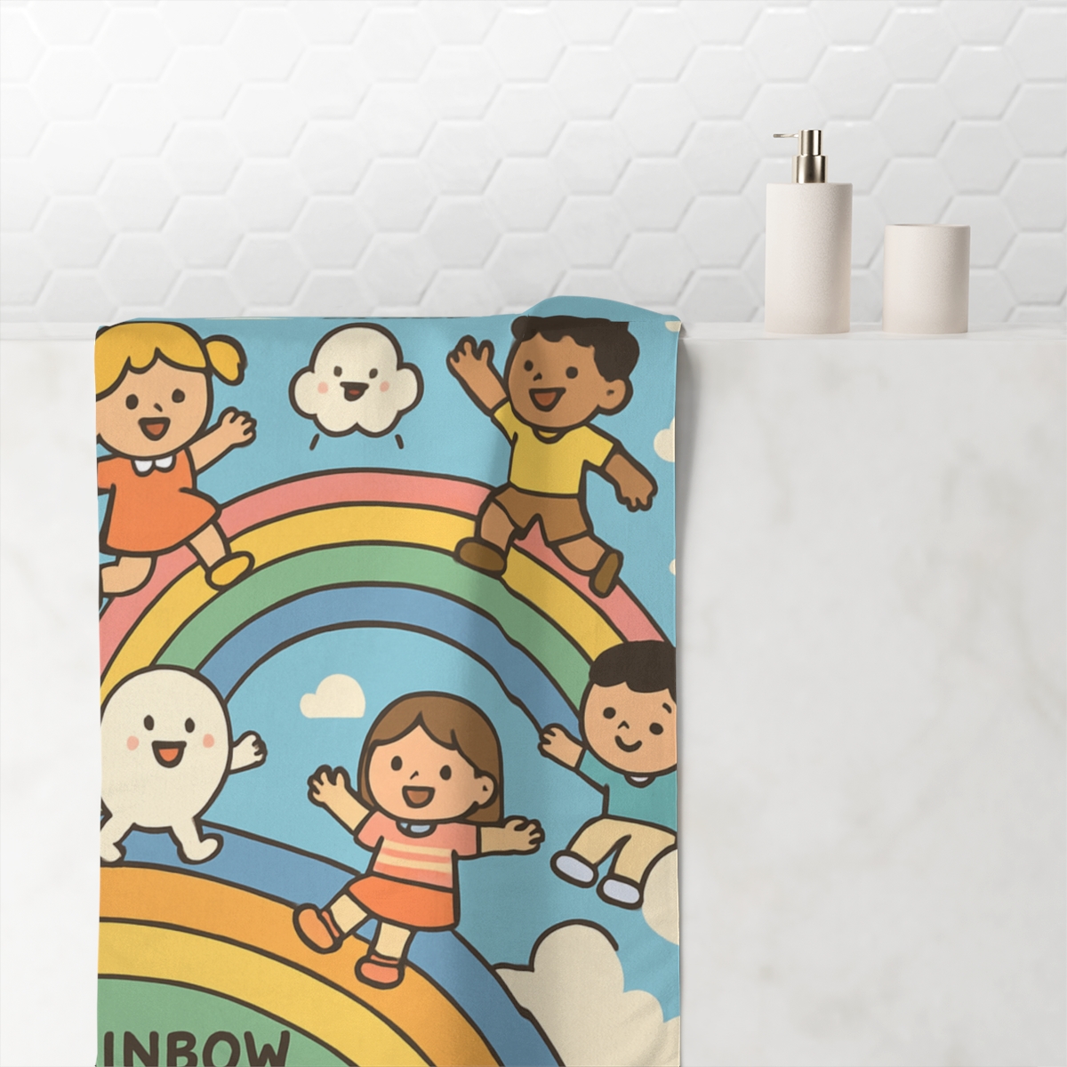 Cloud Weather Playground unique gift towels