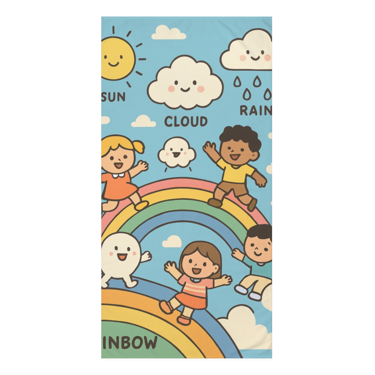 Cloud Weather Playground unique gift towels
