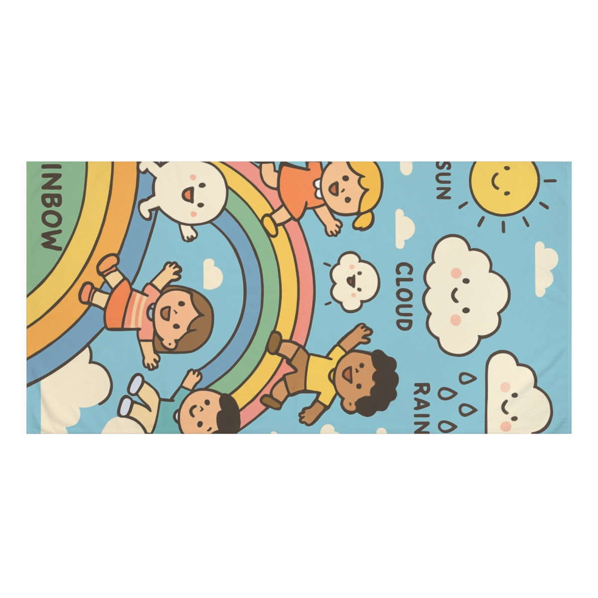 Cloud Weather Playground unique gift towels