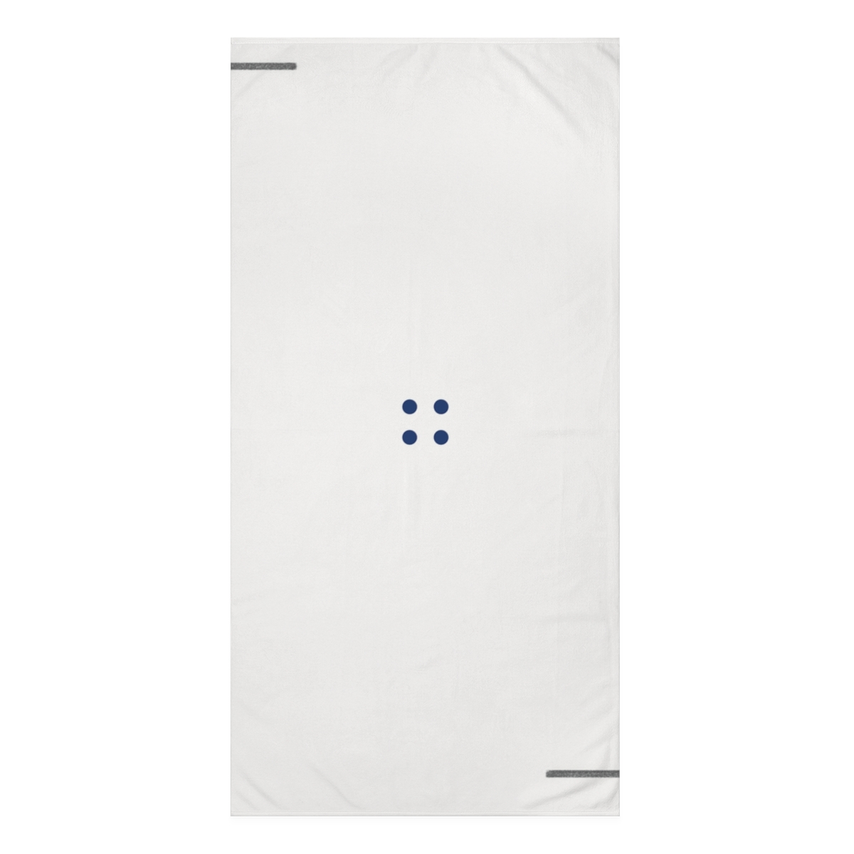 Clustered Dots And Framing Corners personalized bath towels