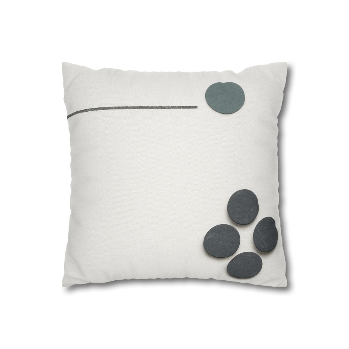 Clustered Dots With Broken Line trendy patterned pillow cases