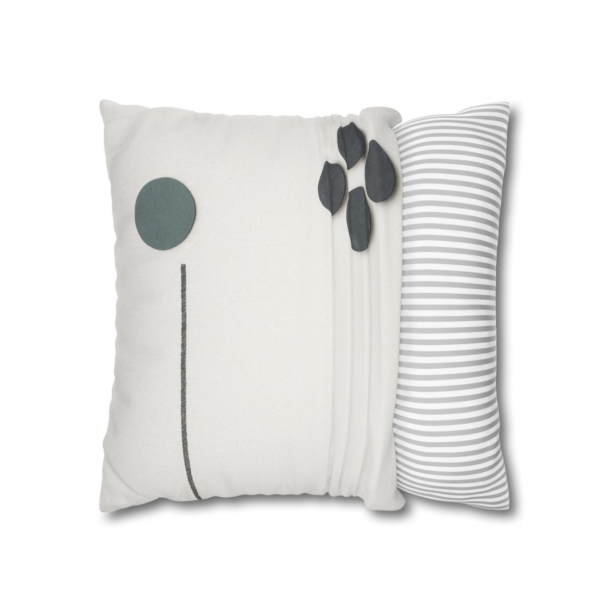 Clustered Dots With Broken Line trendy patterned pillow cases