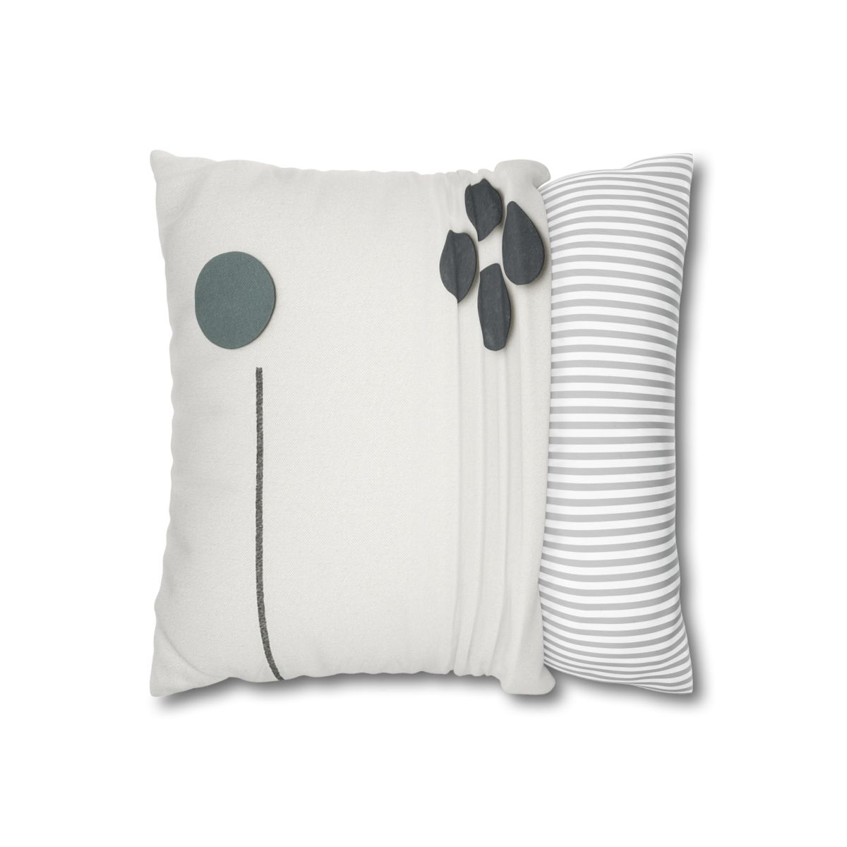 Clustered Dots With Broken Line trendy patterned pillow cases