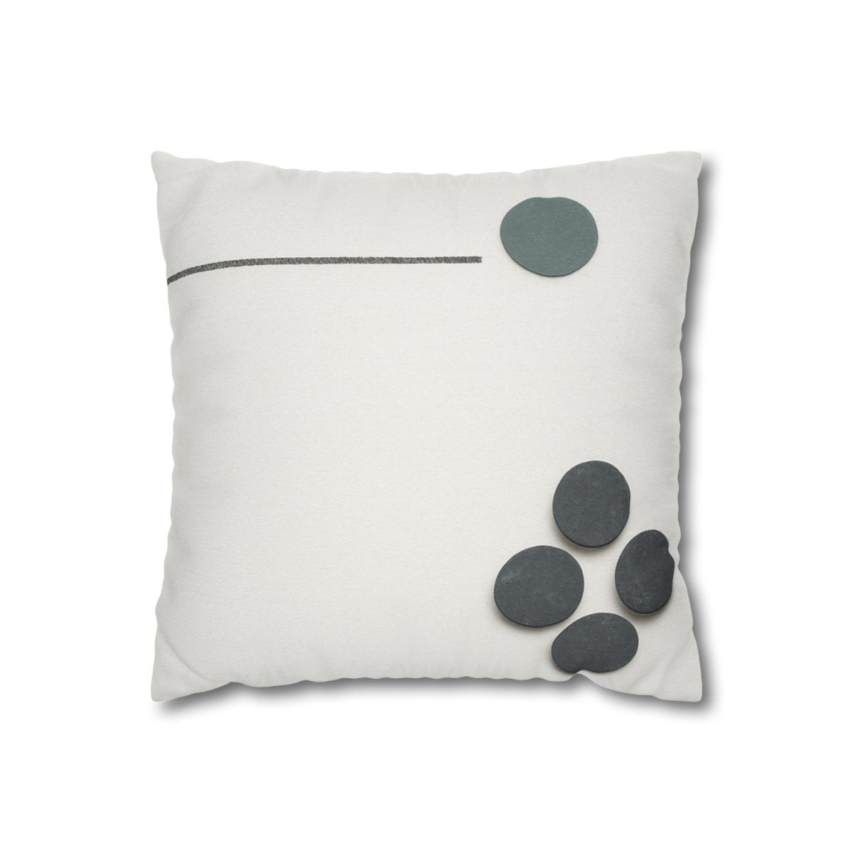 Clustered Dots With Broken Line trendy patterned pillow cases