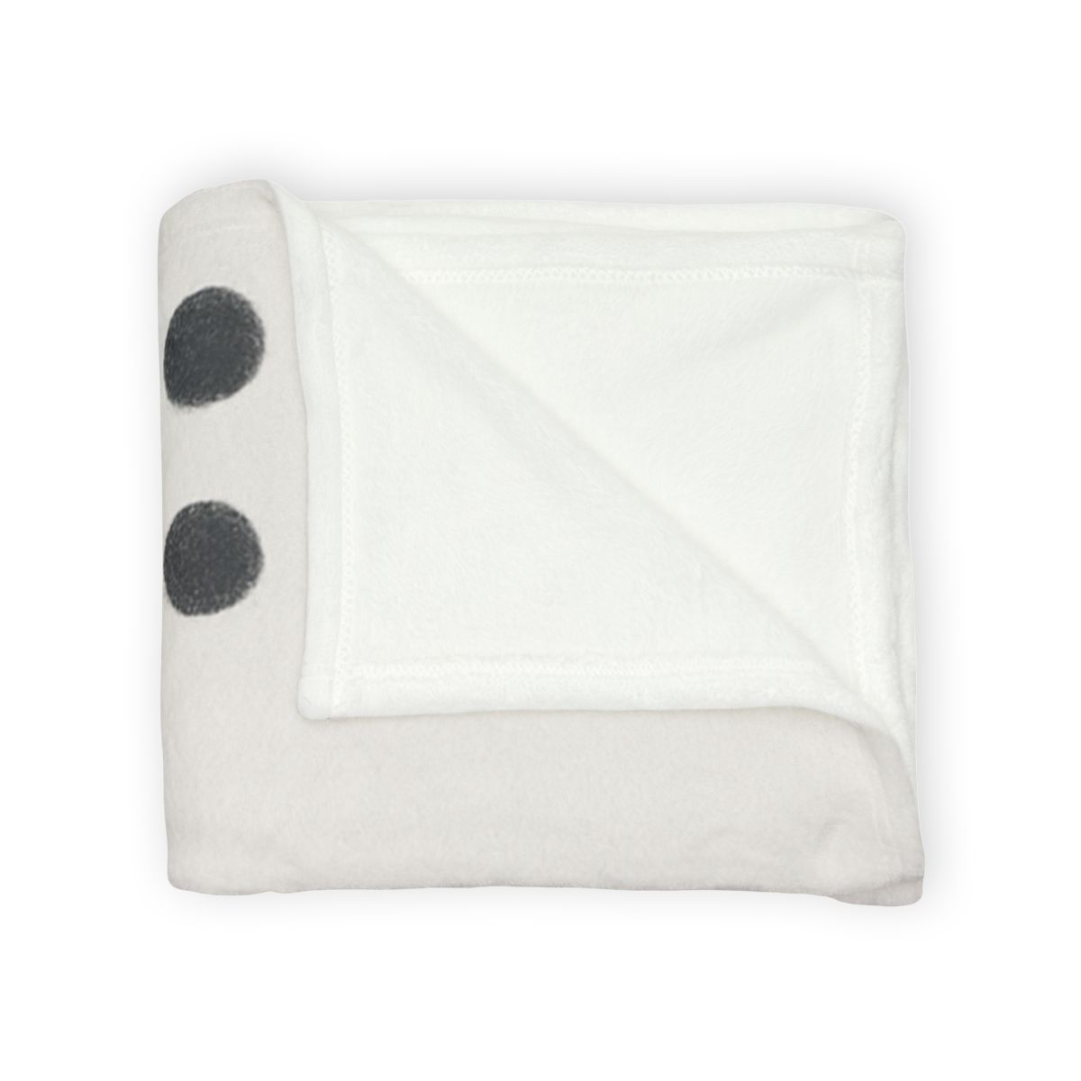Clustered Dots With Missing Beat personalized cozy blankets