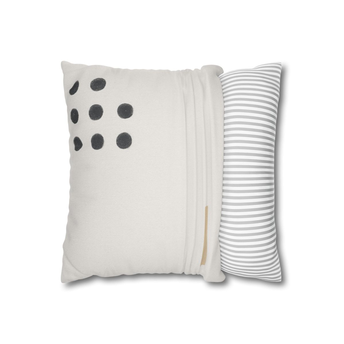 Clustered Dots With Missing Beat designer print pillow cases