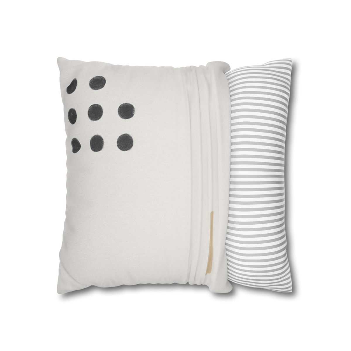 Clustered Dots With Missing Beat designer print pillow cases