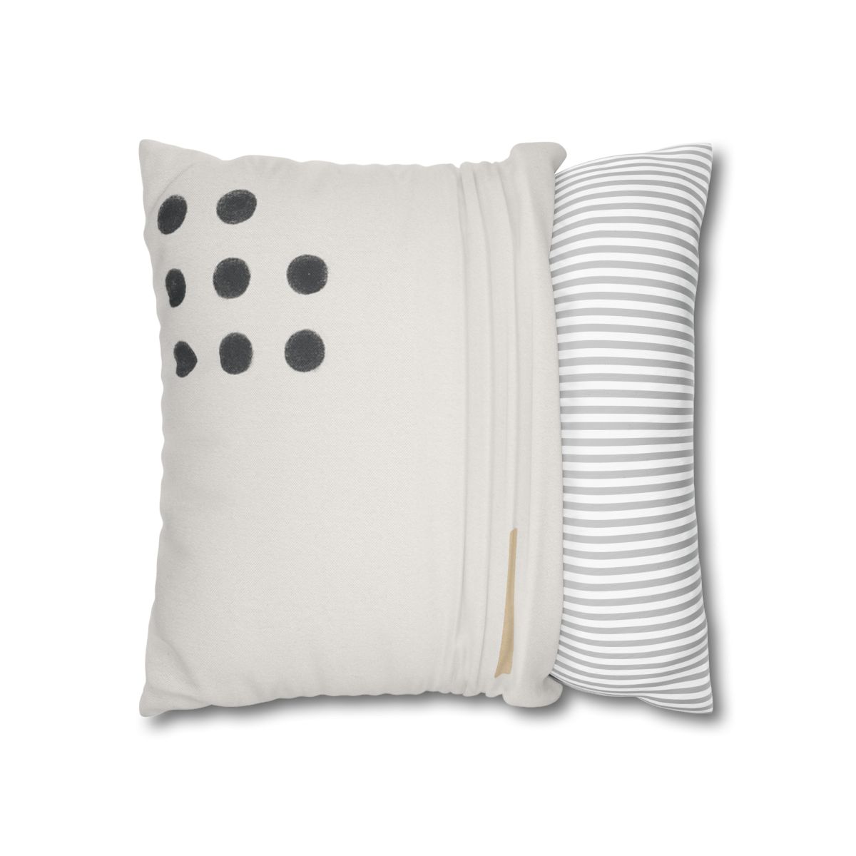Clustered Dots With Missing Beat designer print pillow cases