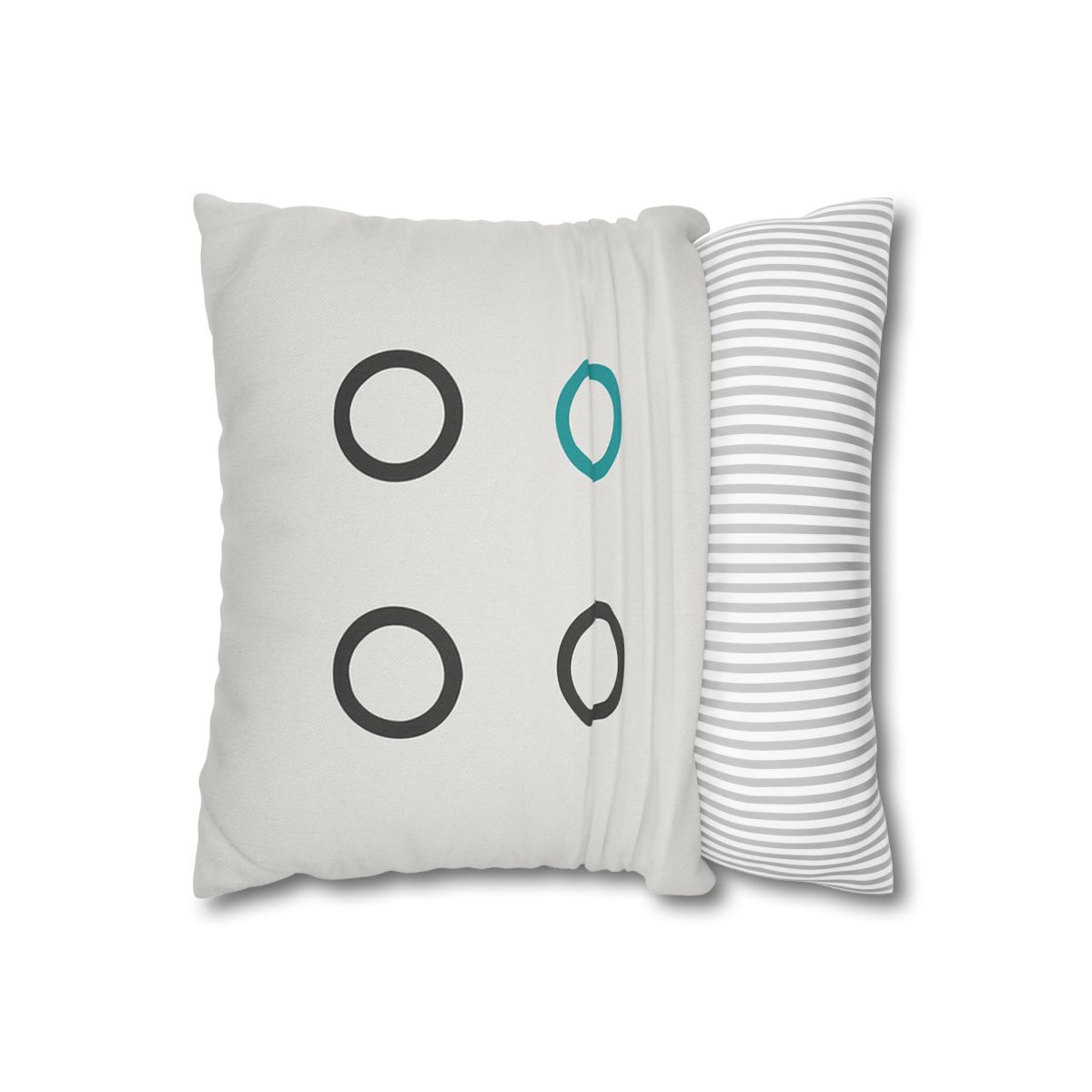 Clustered Dots With Missing Node trendy patterned pillow cases
