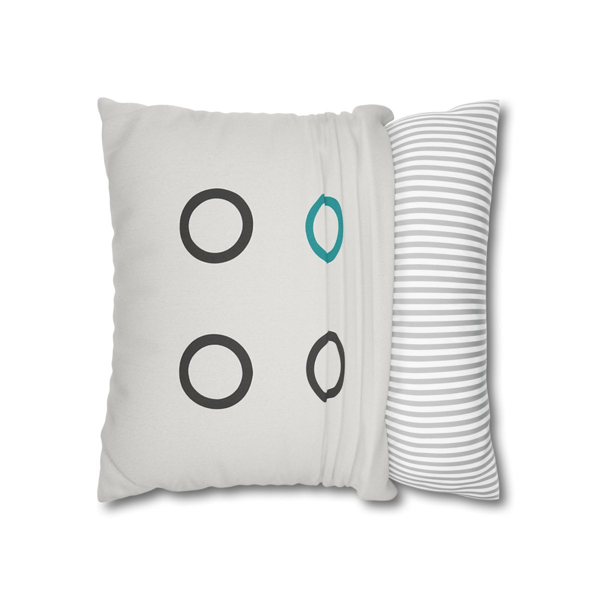 Clustered Dots With Missing Node trendy patterned pillow cases
