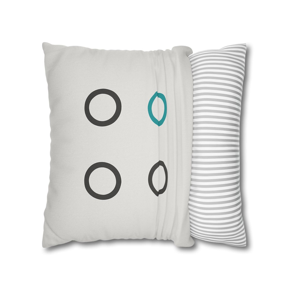 Clustered Dots With Missing Node trendy patterned pillow cases