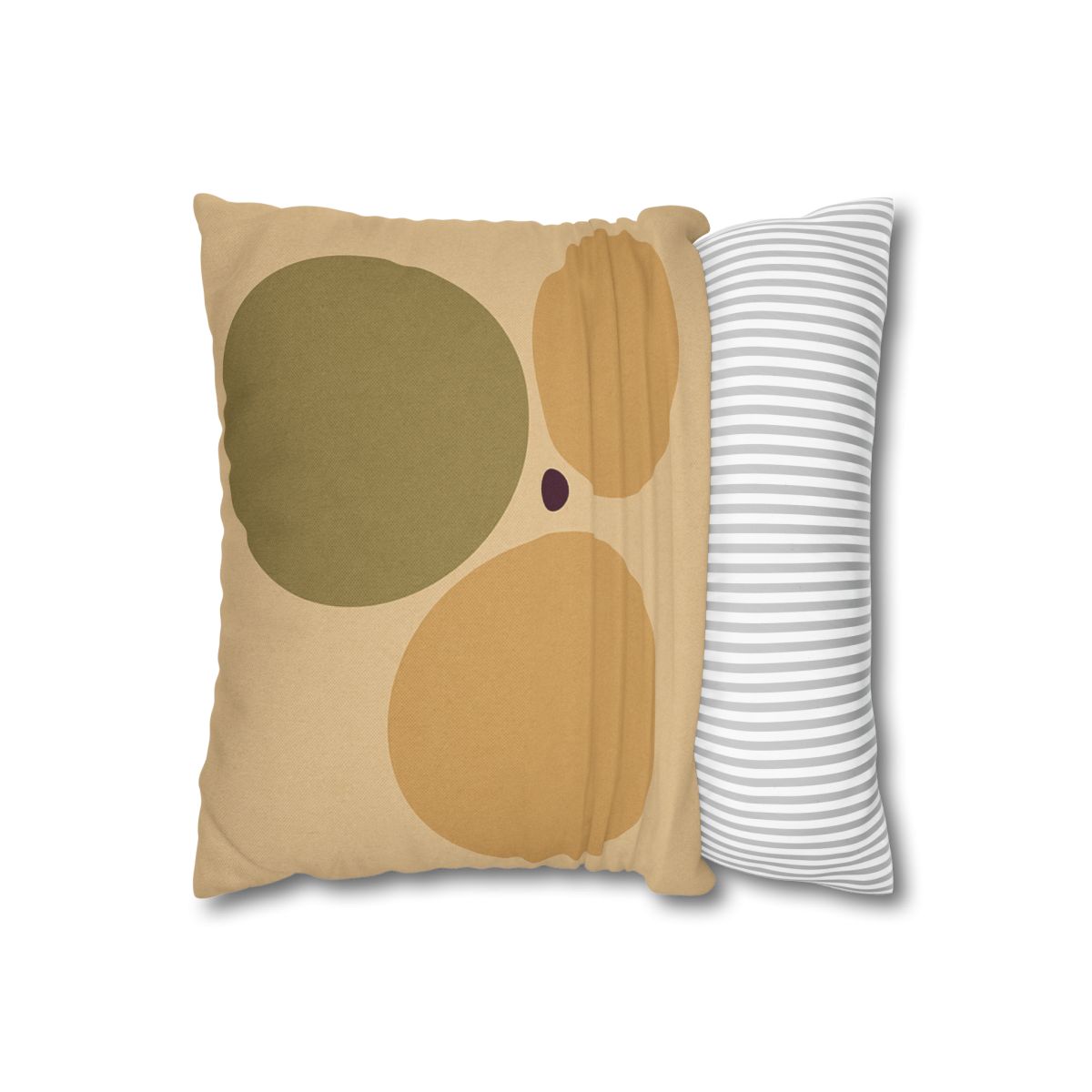 Clustered Three Circles With Quiet Gap trendy patterned pillow cases