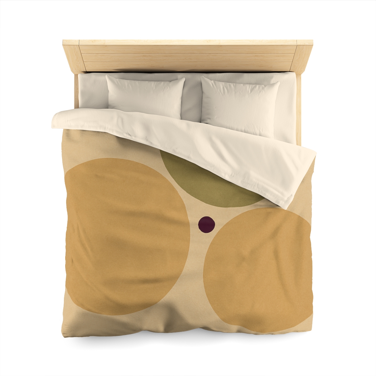 Clustered Three Circles With Quiet Gap trendy bedroom duvets