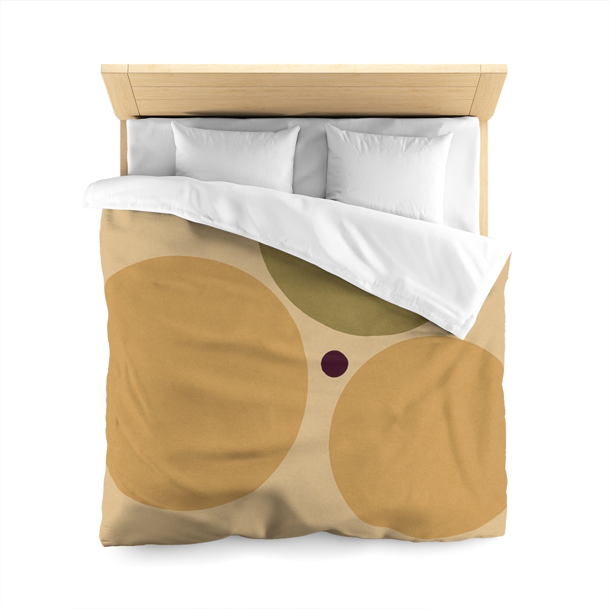 Clustered Three Circles With Quiet Gap trendy bedroom duvets