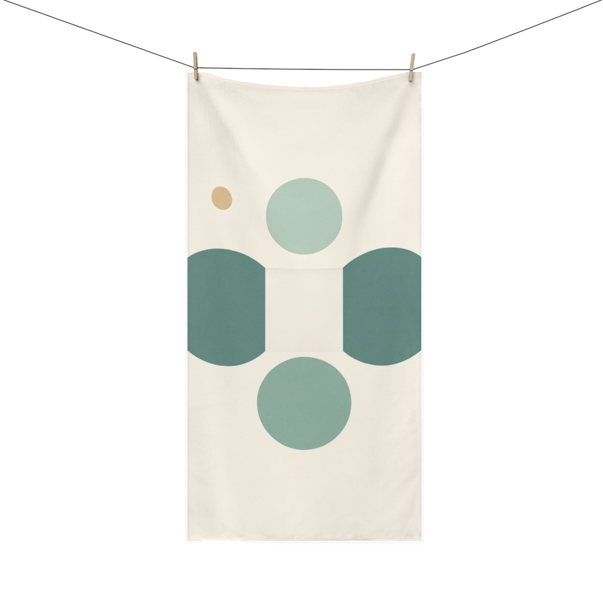 Clustered Three With Open Center soft cotton towels