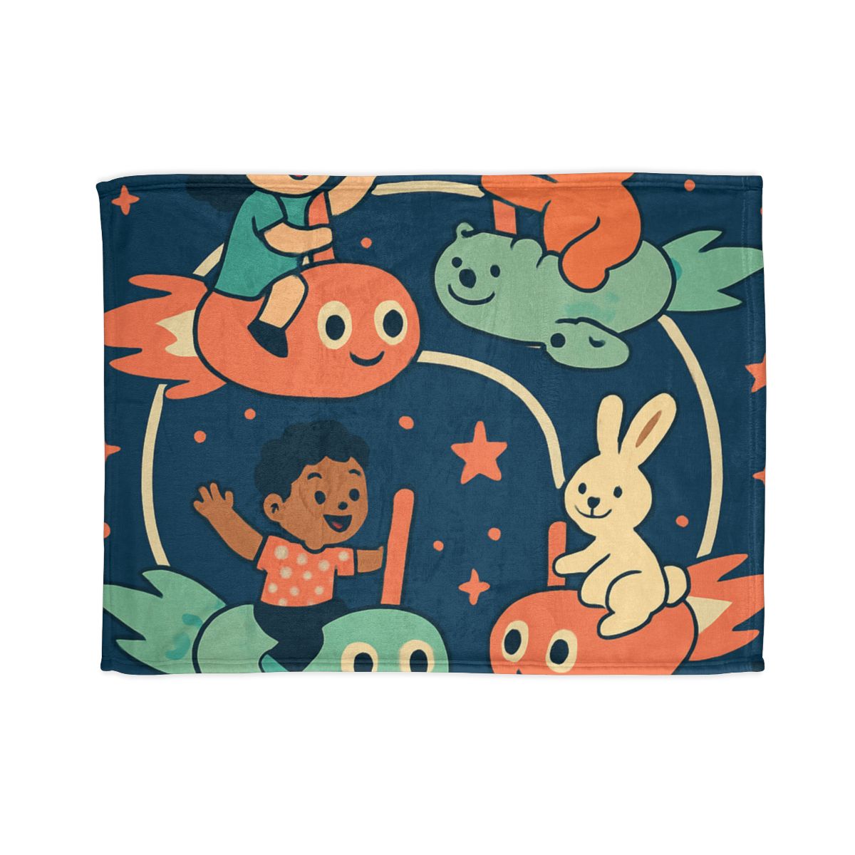 Comet Carousel Park decorative home blankets