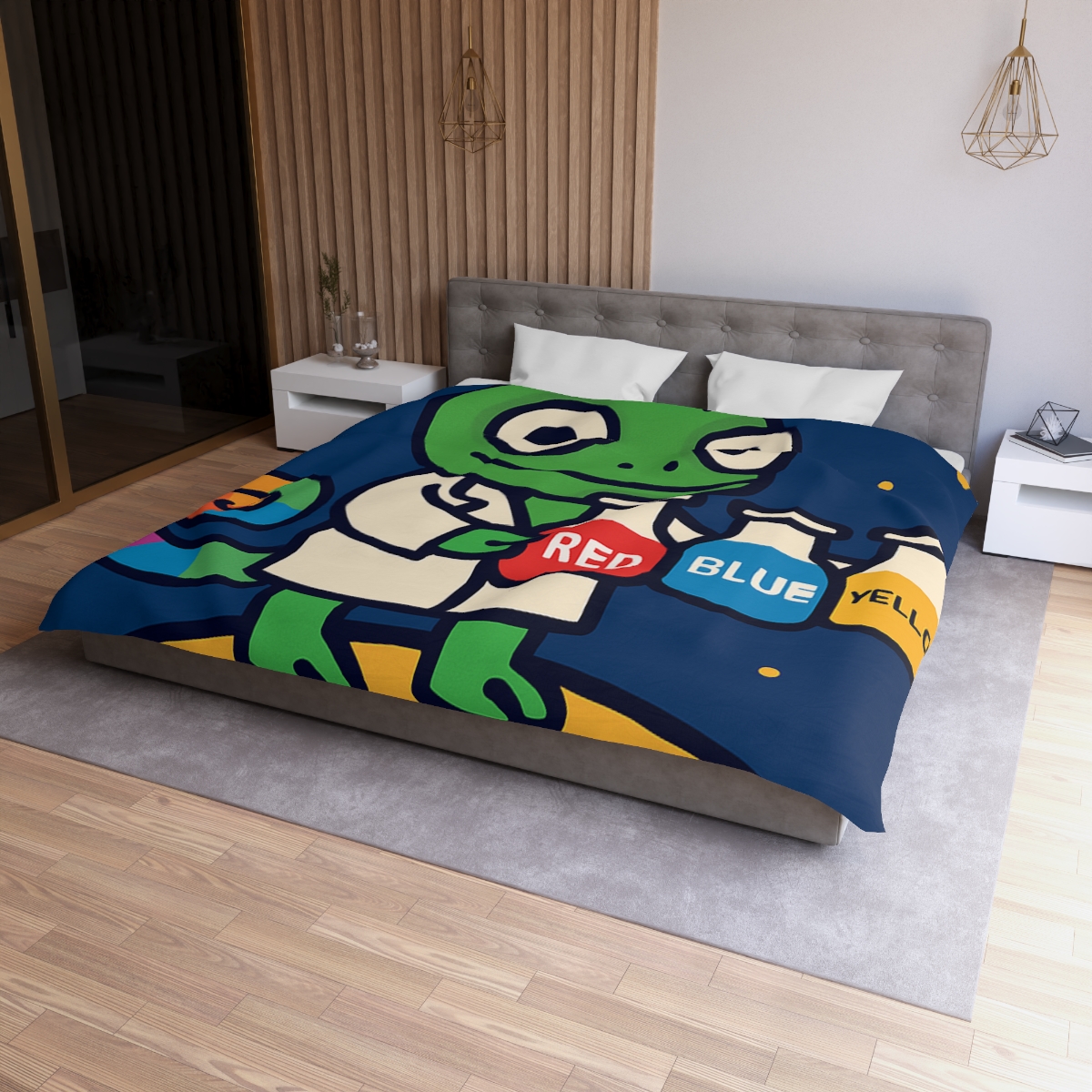 Comet Chameleon Color Lab stylish duvet covers